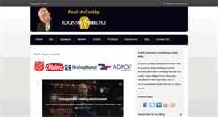 Desktop Screenshot of paulmccarthy.com.au